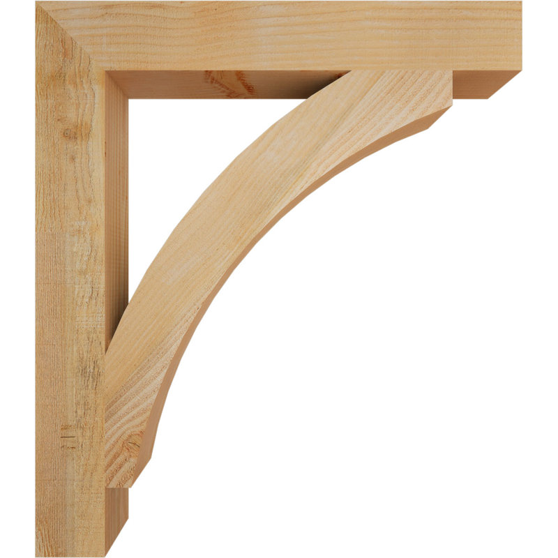 Support de bloc Thorton, H 32 po x l 4 po x P 28 po, Douglas (sciage brut)