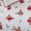 Christmas Robins Duvet Cover Set with Pillowcases-32088208