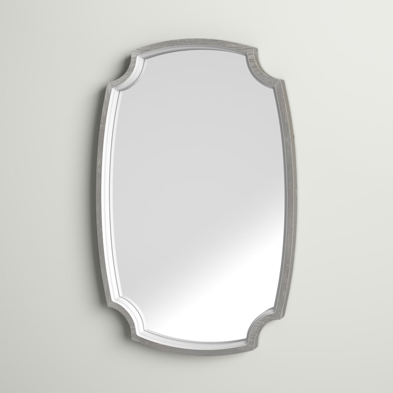 Nikkie Wall Mirror, Gray