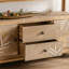 Buffet en bois massif Farmhouse Burlywood