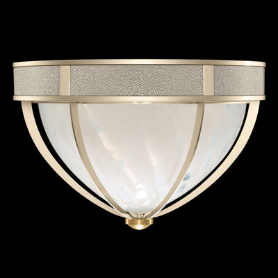 Mirage Glass Flush Mount