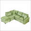 Canapé-lit modulaire en forme de L avec repose-pieds de rangement 82,67 po-1595458693