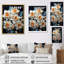«White Orange Daffodils Bloossom I» sur toile-1870108619-1870108616