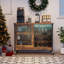 Armoire de bar à DEL avec roues pour la maison-393775173