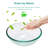 Bathroom Artistic Tempered Glass Vessel Bathroom Sink With Pop-Up Drain