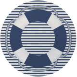 Lifeguard Buoy 16" Vinyl Placemat