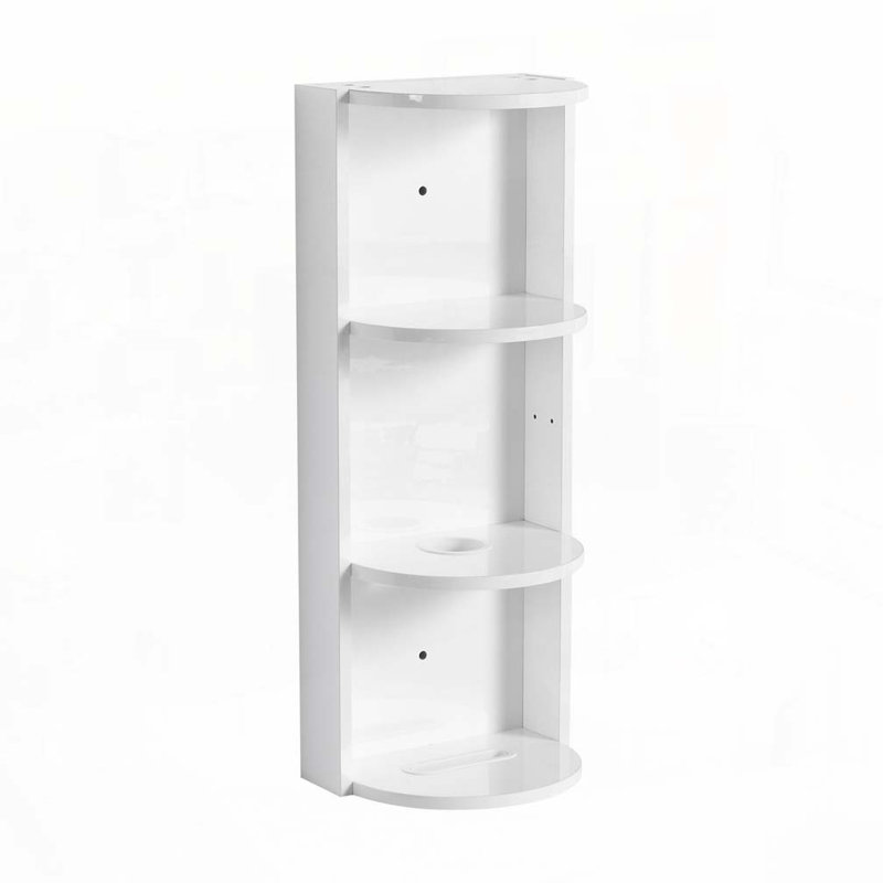 Bathroom Wall-Mounted Storage Rack, Float Mounting Design