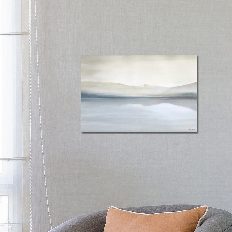 Lake Majesty - Wrapped Canvas Painting, 66.04 cm H x 45.72 cm W x 3.175 cm D