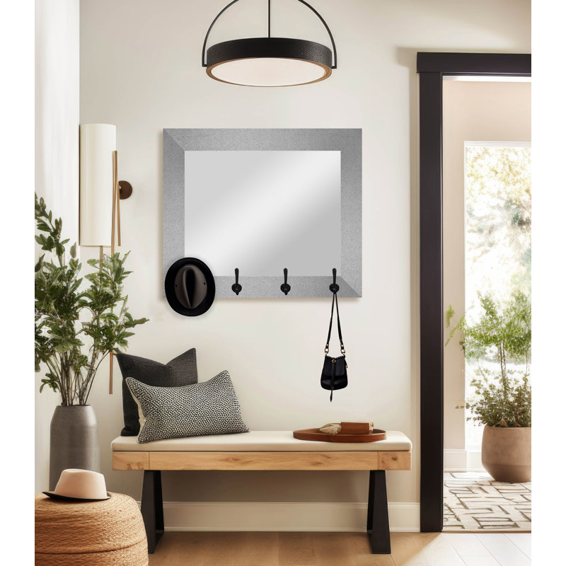 Miroir décoratif patiné