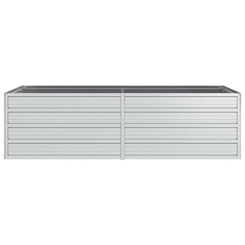 Alezander Metal Raised Flower Bed, 45cm H x 160cm W x 80cm D