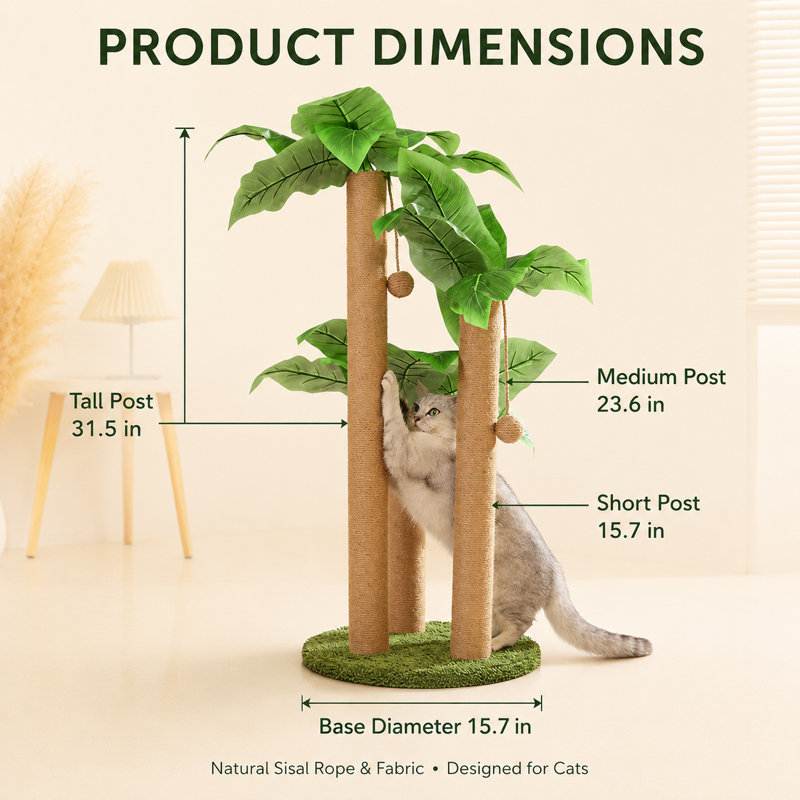 31.5'' H Cat Tree
