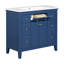 Ensemble de meuble-lavabo autoportant 36 po avec 6 tiroirs 36 po Bathroon