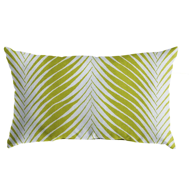 Coussin intérieur / extérieur Annika Sunbrella®, Vert, 12 po x 18 po