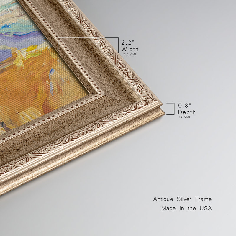 Fresh Shore - Reproduction de photo sur toile simple, H 21 po x l 37 po x P 2,5 po