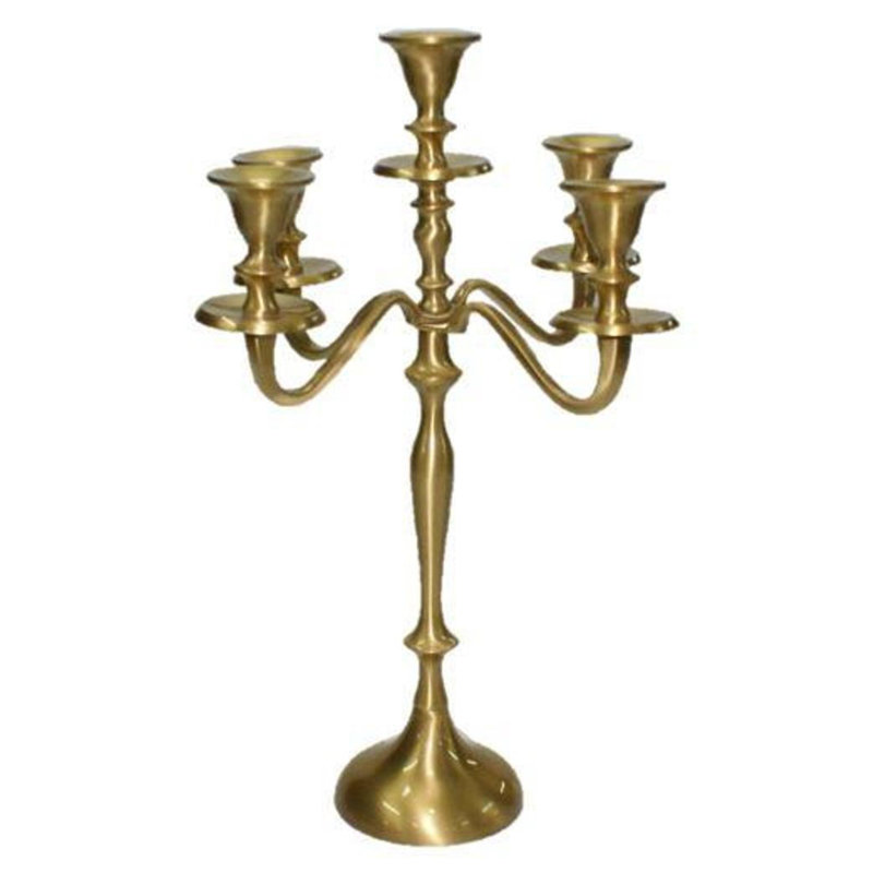 pied de table de style candélabre en métal 18,25 "