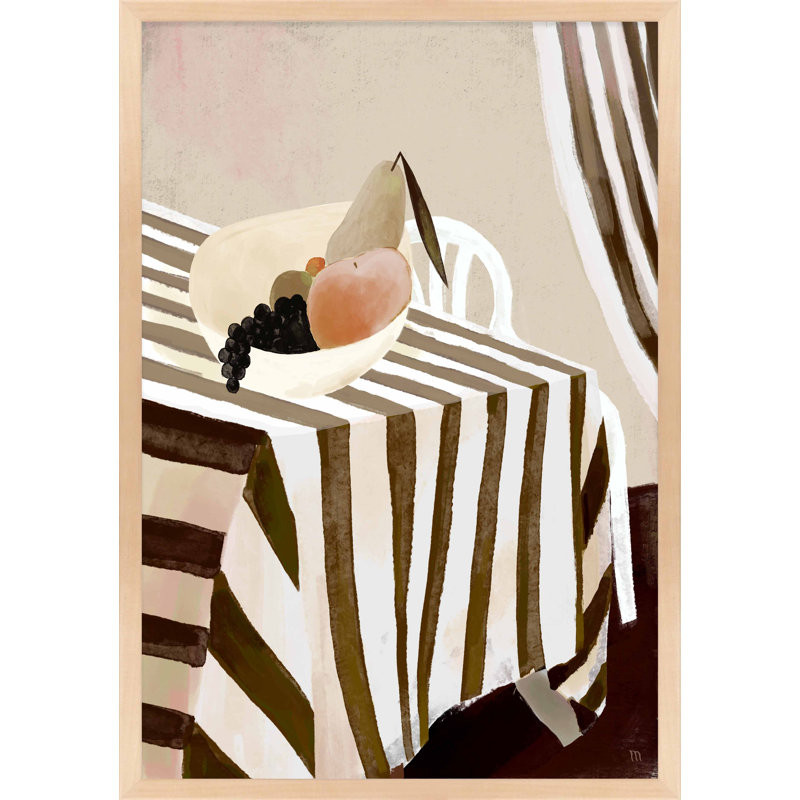 Earthy par Marco Marella pour Studio M, H 20 po x l 14 po x P 1,25 po, Papier encadré érable à structure simple