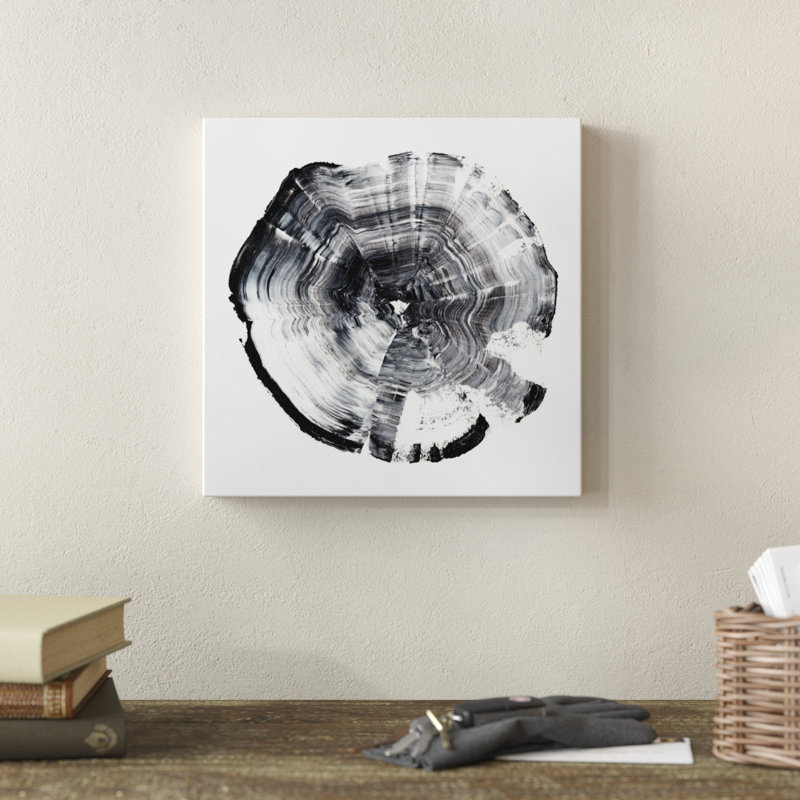 Tree Ring Abstract I by Ethan Harper - Wrapped Canvas Print, 30cm H x 30cm W