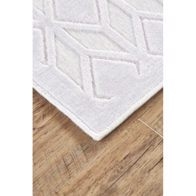 Tapis blanc Ewald, Rectangle 9'8" x 12'7"