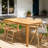 Patio Brown Wood Table-1476241738