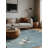 Machine Washable Gray Area Rug-541341679
