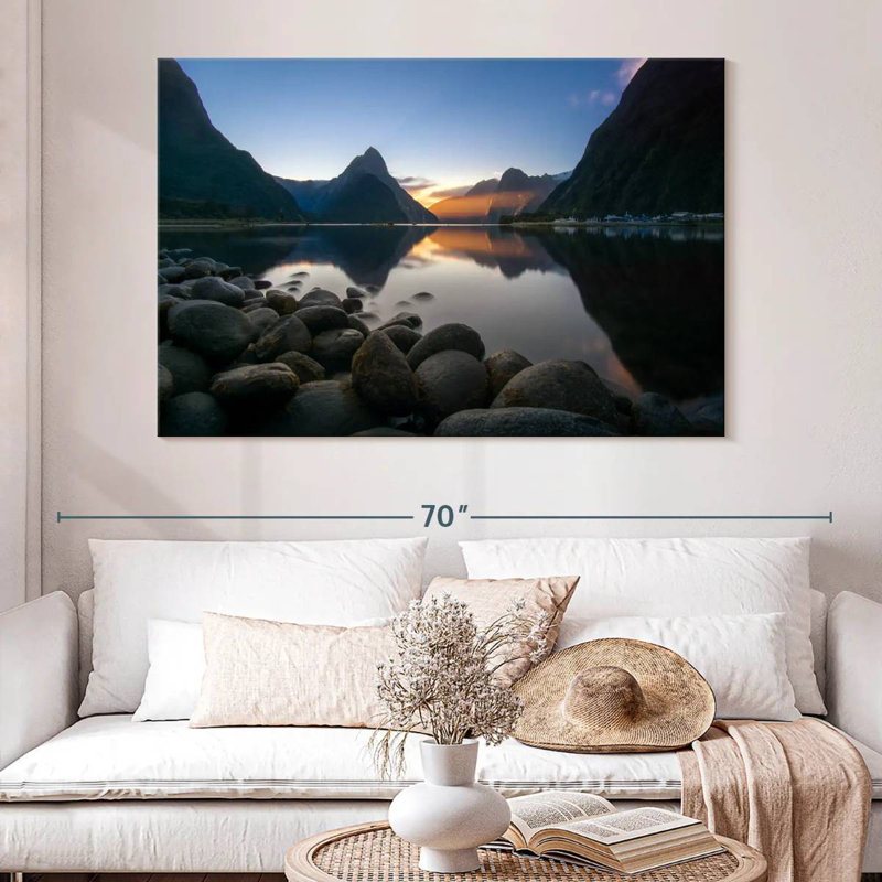 Nicci Milford Sound Sunset Lake