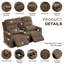 Canapé inclinable deux places pour VR avec console, canapé inclinable compact-2089738530