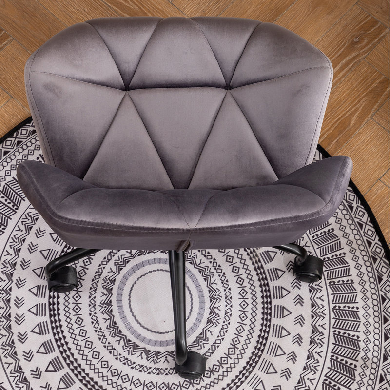 Chaise de bureau pivotante Eldon Diamond, Gris
