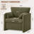 32.7'' Oversized Chenille Accent Chair-608792144