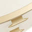 La Terrazza Nightstand, Large - Creamy Pearl