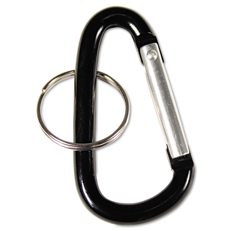 Advantus Corp. 2.5'' W Black Key Chain