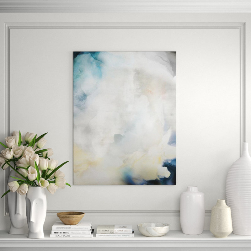 Ivory Blossom Print by James McAllen, 39" H x 30" W, Outdoor