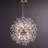 Shugar Modern Crystal Beaded Firework Chandelier
