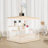 Clear Display Case Wood Countertop Box 4-Tier Step Display Showcase for Figurine Collectible Model Showcase for Home Shop Exhibition