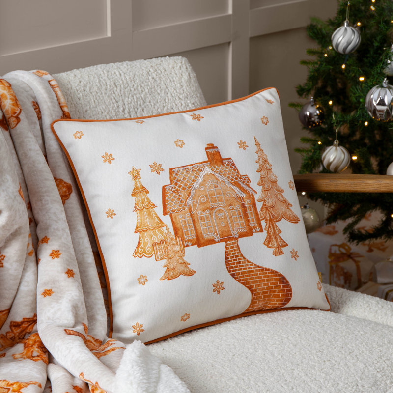 Gretel Abstract Square Throw Cushion