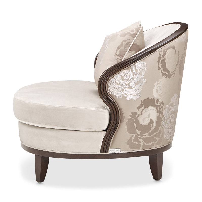 Camellia Field Barrel Chair