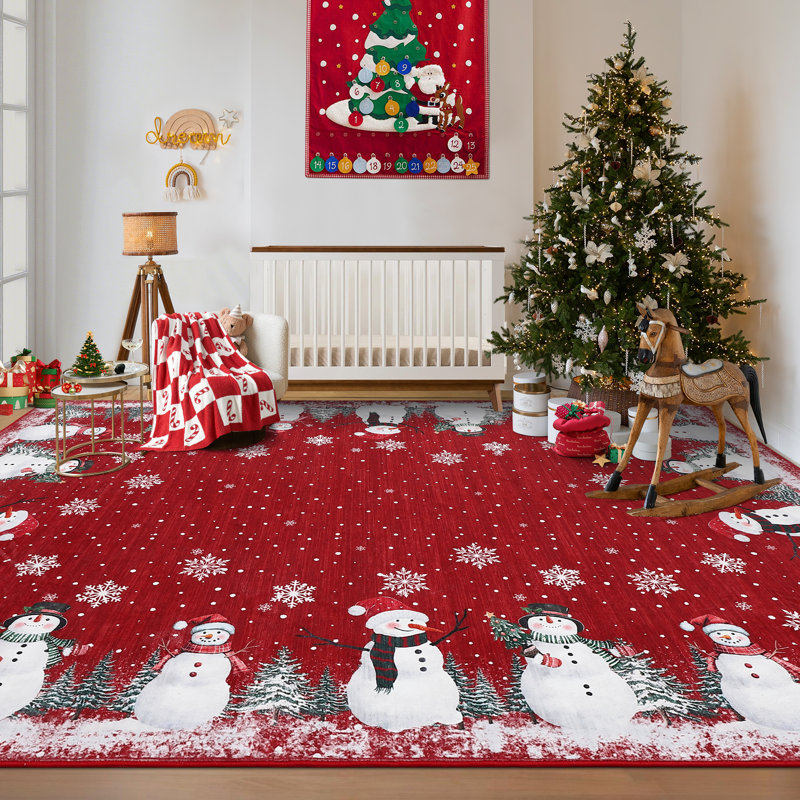 Rectangle Washable Area Rug, 120*170cm