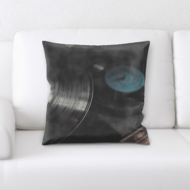 Microsuede Throw Pillow