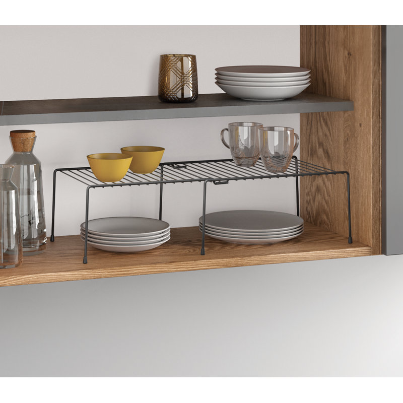 Orchimont Metaltex Expandable Storage Rack Adapto, Matte black