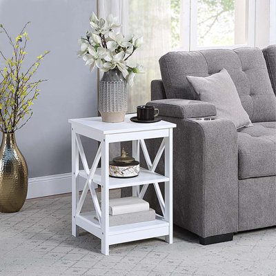 Table de bout avec rangement Darek