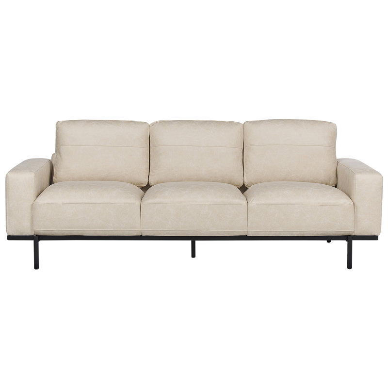 Riny 3 Seater Electric Sofa, Cream Beige