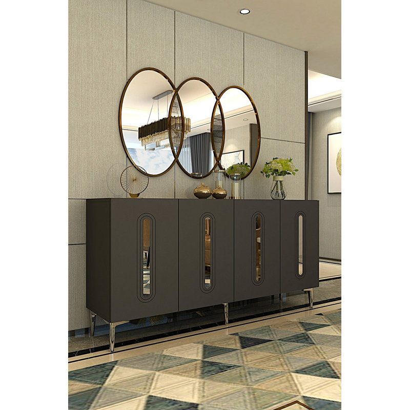 Console, Black/Silver