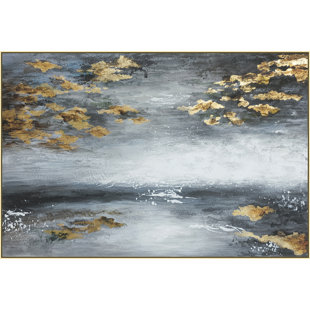 «Cloud - Floater Frame», peinture sur toile