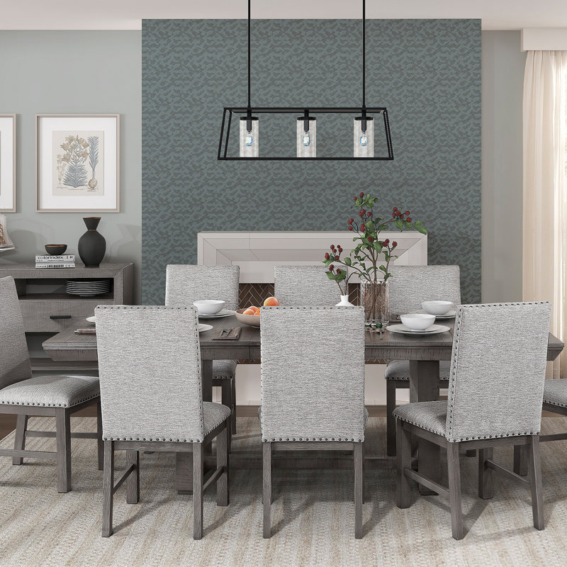 Mobilier de salle à manger rustique, 9