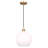 Breece 1 - Light Gold Sphere Pendant