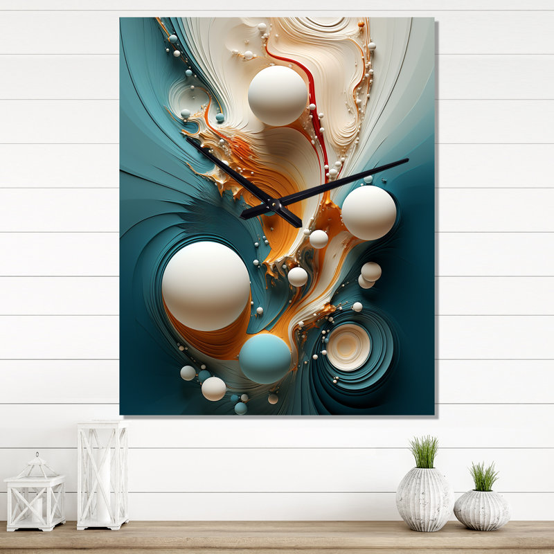 Horloge murale moderne, Petit