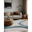 Tapis gris lavable à la machine-642067620