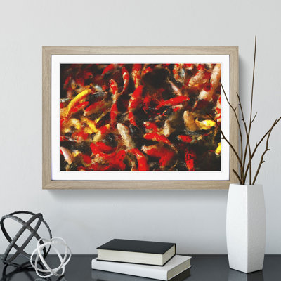 Many Fish - Picture Frame Painting