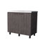 Smokey Oak Utility Sink And Cabinet