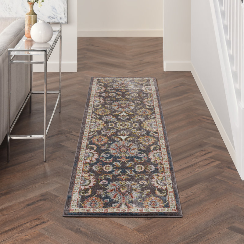 Tapis noir Eden, Tapis de couloir 2 pi 2 po x 7 pi 6 po