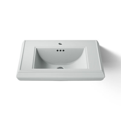 Memoirs® Rectangular Pedestal Bathroom Sink with Overflow